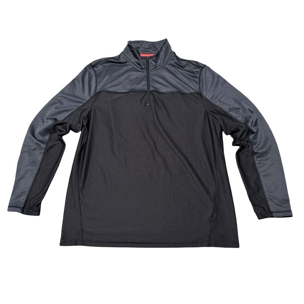 Calvin Klein Men's 1/4 Zip Lightweight Performance Pullover Size Medium 21 x 28